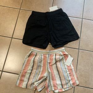 Linen shorts